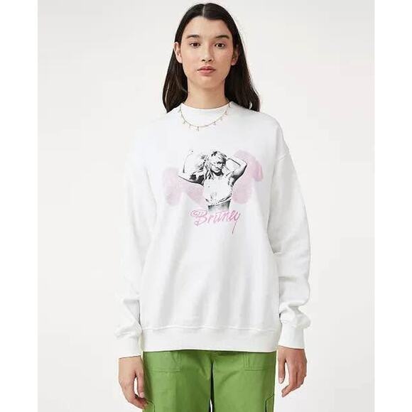 Britney Spears Cotton On Small Crewneck Sweater - Picture 1 of 7